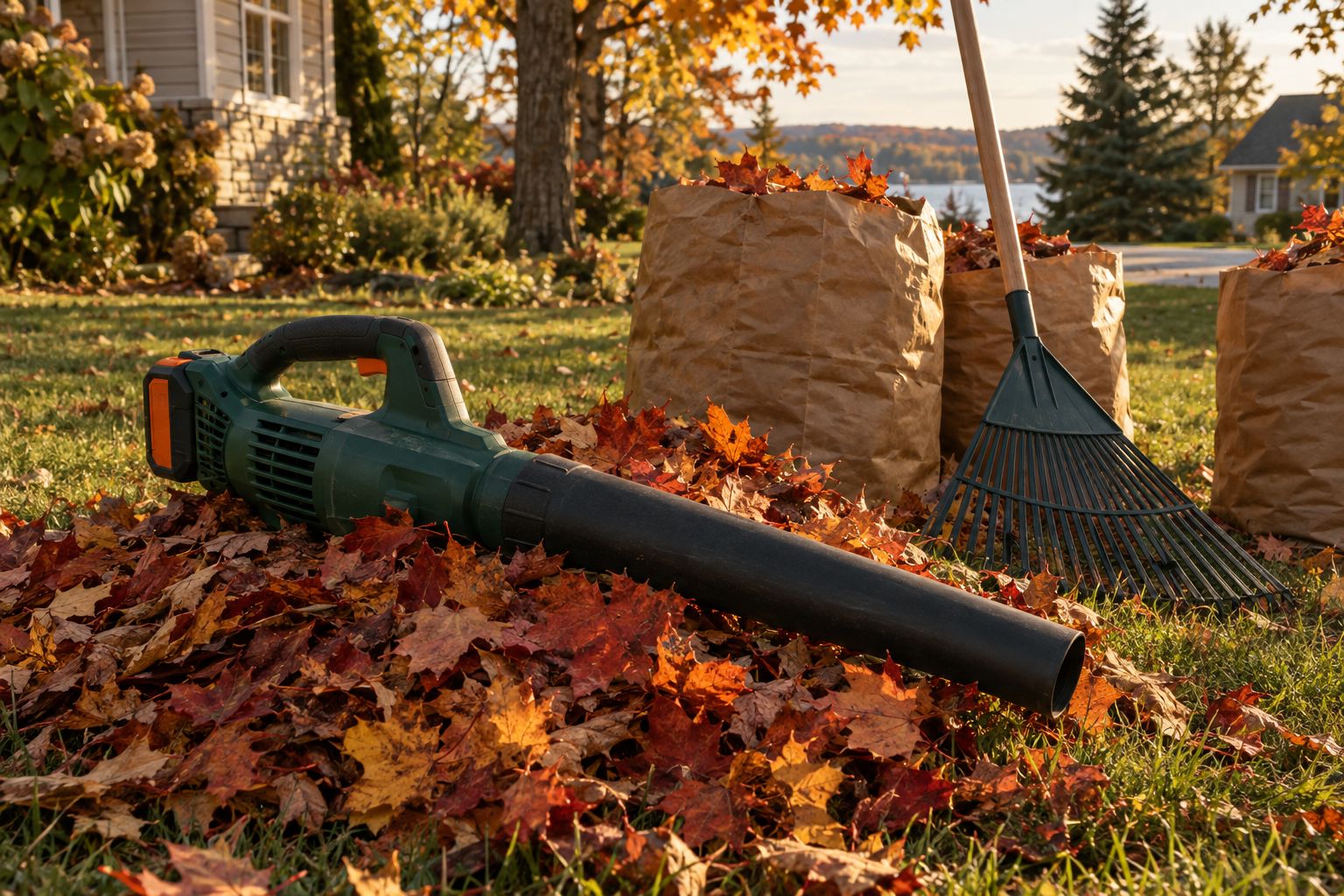 The Fall Yard Cleanup Kit: Leaf Blowers, Rakes and Tools That Earn Their Spot