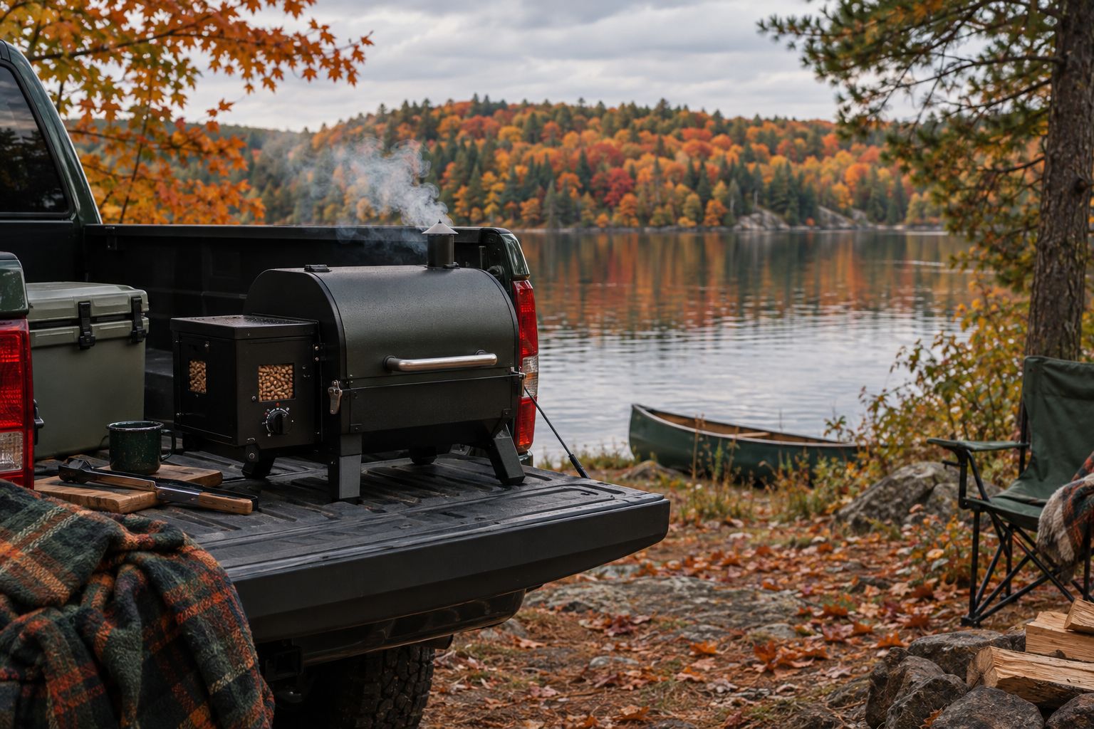 Portable Pellet Grills for Camping, Cottages and Tailgating