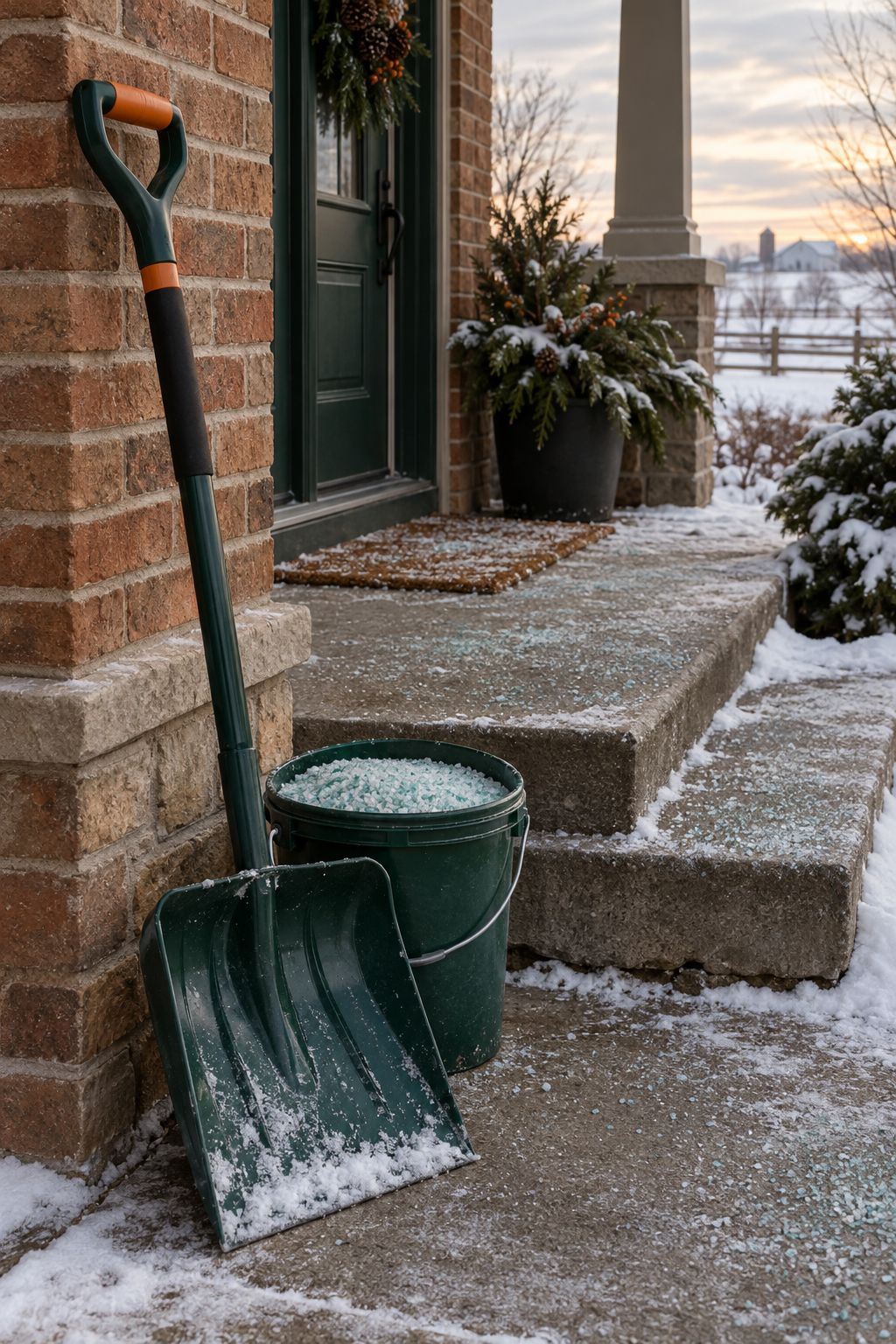 Snow Shovels and Ice Melt That Won't Wreck Your Back, Concrete or Dog's Paws